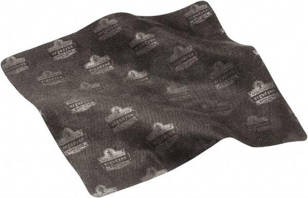 Ergodyne - Black Eyewear Cleaning Cloth - Microfiber Polyester, Compatible with All Eyewear - Best Tool & Supply