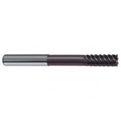 1/4" Dia. - 3" OAL - 55° Helix Firex Carbide End Mill - 6 FL - Best Tool & Supply