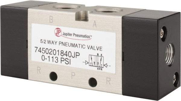 PRO-SOURCE - Specialty Air Valves Valve Type: 5-Way, 2 Position Actuator Type: Pneumatic Double Acting - Best Tool & Supply