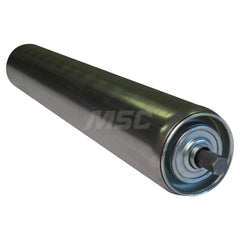 Roller Skids; Roller Material: Galvanized Steel; Load Capacity: 196; Color: Chrome; Finish: Natural; Compatible Surface Type: Smooth; Roller Length: 39.0000 in; Roller Width: 2.5000; Roller Height: 2.5 in; Roller Diameter: 2.5000; Overall Height: 2.5 in;