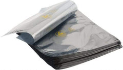 Value Collection - 10" Long x 8" Wide, 3 mil Thick, Clear Metalized Static Shield Bag - Metal-In - Best Tool & Supply