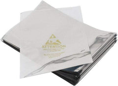 Value Collection - 8" Long x 5" Wide, 3 mil Thick, Clear Metalized Static Shield Bag - Metal-In - Best Tool & Supply