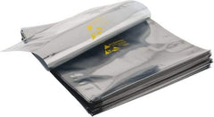 Value Collection - 12" Long x 10" Wide, 3 mil Thick, Clear Metalized Static Shield Bag - Metal-In - Best Tool & Supply