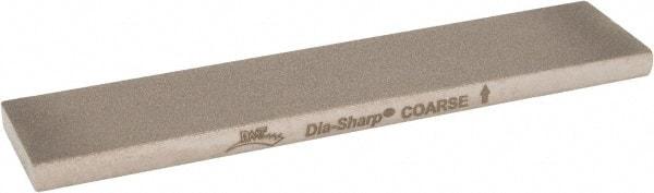 DMT - 4" Long x 0.88" Wide x 0.19" Thick, Diam ond Sharpening Stone - Rectangle, Coarse Grade - Best Tool & Supply