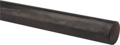 Made in USA - 1-1/2 Inch Diameter x 36 Inch Long, Neoprene Spring Blend Rubber Rod - 1,200 psi Tensile Strength, 70 to 80 Shore A Durometer, -30 to 200°F - Best Tool & Supply