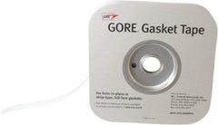 Made in USA - 0.02" Thick x 1" Wide, Gore-Tex Gasket Tape - 50' Long, White - Best Tool & Supply