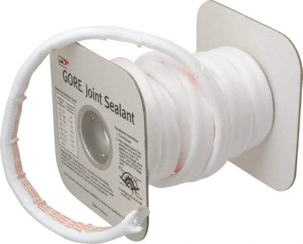 Value Collection - 15' Long x 3/4" Wide Gore Tex Joint Sealant - White, 2 to 2-1/2" Approximate Flange Form Width - Best Tool & Supply