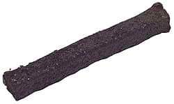 Made in USA - 3/16" x 44' Spool Length, Acrylic Fiber Graphite Yarn Compression Packing - 500° F Max, Dark Gray - Best Tool & Supply