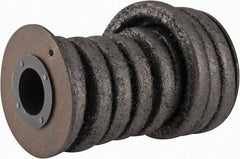 Made in USA - 3/8" x 5-1/2' Spool Length, Graphite Impregnated Aramid Compression Packing - 1,800 Max psi, -50 to 600° F, Gray - Best Tool & Supply