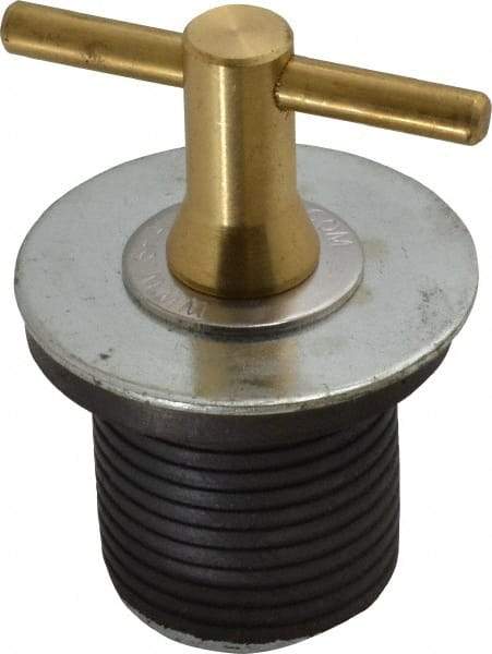 Made in USA - 1-1/4" OD, Turn Tite Pressure Test Plug - 1-5/16" Long - Best Tool & Supply