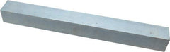 Made in USA - 12" Long x 1-1/4" High x 1-1/4" Wide, Zinc-Plated Oversized Key Stock - C1018 Steel - Best Tool & Supply