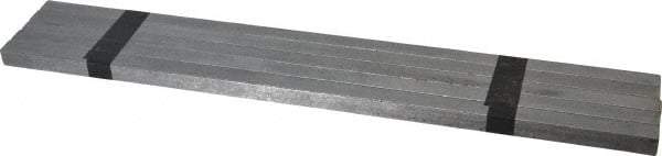 Made in USA - 12" Long x 3/8" High x 3/8" Wide, Over/Undersized Key Stock - 1090/1095 Steel - Best Tool & Supply