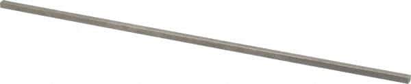 Made in USA - 12" Long x 3/16" High x 3/16" Wide, Undersized Key Stock - 18-8 Stainless Steel - Best Tool & Supply