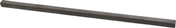 Made in USA - 12" Long x 3/8" High x 3/8" Wide, Undersized Key Stock - 18-8 Stainless Steel - Best Tool & Supply