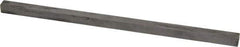 Made in USA - 12" Long x 1/2" High x 1/2" Wide, Undersized Key Stock - 18-8 Stainless Steel - Best Tool & Supply