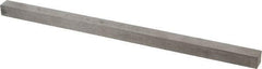 Made in USA - 12" Long x 9/16" High x 9/16" Wide, Undersized Key Stock - 18-8 Stainless Steel - Best Tool & Supply