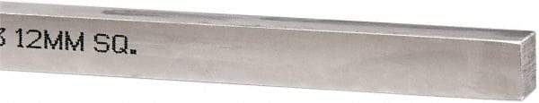 Made in USA - 12" Long, Oversized Key Stock - 18-8 Stainless Steel - Best Tool & Supply