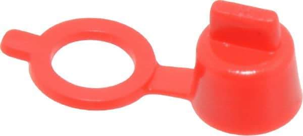 Caplugs - Grease Fitting Cap - Red, 100 Pieces - Best Tool & Supply