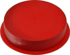 Caplugs - Press Fit Plug - 2 NPT" OD, Polyethylene, Red - Best Tool & Supply