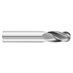 1/4 x 2 x 4-1/2 4 Flute Ball Nose  End Mill- Series 3200SD - Best Tool & Supply