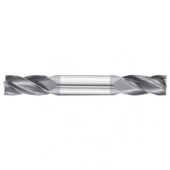 5/32 Dia. x 3 Overall Length 4-Flute Square End Solid Carbide SE End Mill-Round Shank-Center Cut-TiAlN - Best Tool & Supply