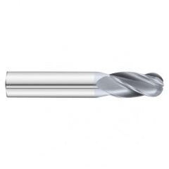 31/64 x 1 x 3 4 Flute Ball Nose  End Mill- Series 3200SD - Best Tool & Supply