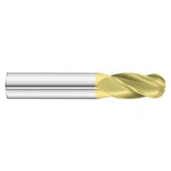 13/64 x 5/8 x 2-1/2 4 Flute Ball Nose  End Mill- Series 3200SD - Best Tool & Supply