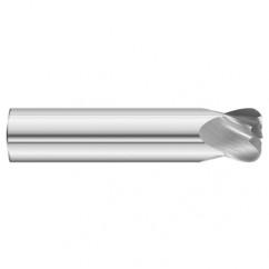 5/8 Dia. x 3-1/2 Overall Length 4-Flute .015 C/R Solid Carbide SE End Mill-Round Shank-Center Cut-Uncoated - Best Tool & Supply