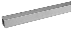 Value Collection - 2 Inch Square x 72 Inch Long, Aluminum Square Tube - 1/8 Inch Wall Thickness, Alloy 6063 - Best Tool & Supply