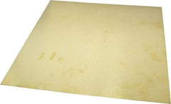 Value Collection - 0.04 Inch Thick x 12 Inch Wide x 12 Inch Long, Brass Sheet - Alloy 260 - Best Tool & Supply