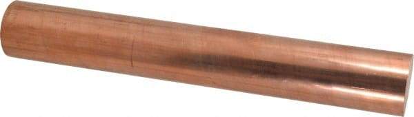 Value Collection - 1-3/4 Inch Diameter x 12 Inch Long, Copper Round Rod - Alloy 110 Copper - Best Tool & Supply