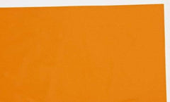 Made in USA - 1 Piece, 10" Wide x 20" Long Plastic Shim Stock Sheet - Amber (Color), ±10% Tolerance - Best Tool & Supply