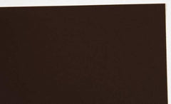 Made in USA - 1 Piece, 10" Wide x 20" Long Plastic Shim Stock Sheet - Brown, ±10% Tolerance - Best Tool & Supply