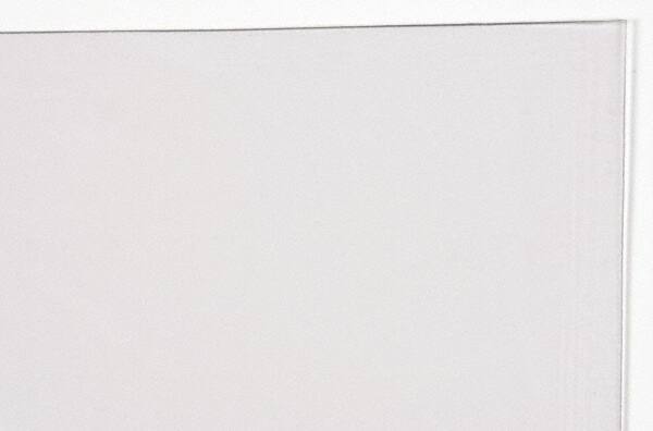 Made in USA - 1 Piece, 10" Wide x 20" Long Plastic Shim Stock Sheet - Clear (Color), ±10% Tolerance - Best Tool & Supply