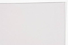 Made in USA - 1 Piece, 21" Wide x 51" Long Plastic Shim Stock Sheet - Clear (Color), ±10% Tolerance - Best Tool & Supply