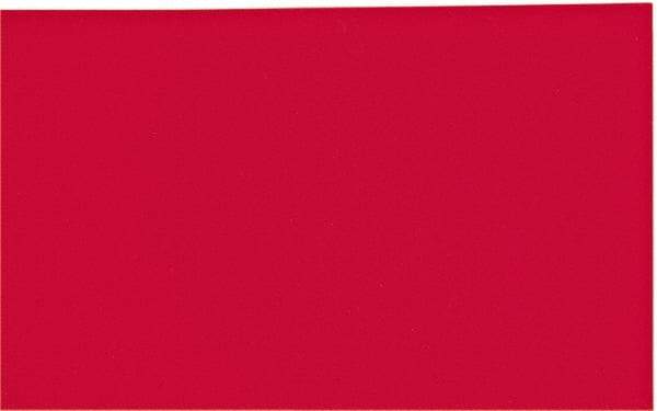 Made in USA - 1 Piece, 20" Wide x 20" Long Plastic Shim Stock Sheet - Red, ±10% Tolerance - Best Tool & Supply