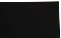 Made in USA - 1 Piece, 20" Wide x 20" Long Plastic Shim Stock Sheet - Black, ±10% Tolerance - Best Tool & Supply