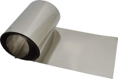 Made in USA - 50 Inch Long x 6 Inch Wide x 0.0015 Inch Thick, Roll Shim Stock - Stainless Steel - Best Tool & Supply