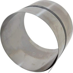 Made in USA - 50 Inch Long x 6 Inch Wide x 0.025 Inch Thick, Roll Shim Stock - Stainless Steel - Best Tool & Supply