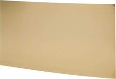 Made in USA - 2 Piece, 25 Inch Long x 6 Inch Wide x 0.012 Inch Thick, Shim Sheet Stock - Brass - Best Tool & Supply