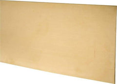 Made in USA - 2 Piece, 25 Inch Long x 6 Inch Wide x 0.025 Inch Thick, Shim Sheet Stock - Brass - Best Tool & Supply