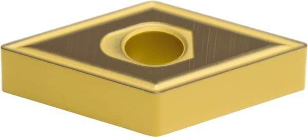 Sumitomo - DNMG431 EEX Grade AC610M Carbide Turning Insert - Al2O3 Finish, 55° Diamond, 1/2" Inscr Circle, 3/16" Thick, 1/64" Corner Radius - Best Tool & Supply