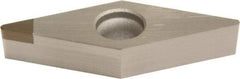 Sumitomo - NU-VBGA221 Grade BN2000 PCBN Turning Insert - Uncoated, 35° Diamond, 1/4" Inscr Circle, 1/8" Thick, 1/64" Corner Radius - Best Tool & Supply