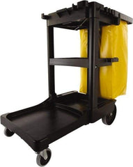 Rubbermaid - Plastic Janitor Cart - 21-3/4" Width - Best Tool & Supply