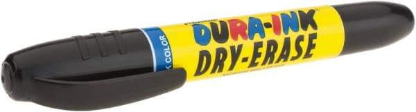 Markal - Black 1/8" Bullet Felt-Tip Dry Erase Markers - For Use with Dry Erase Marker Boards - Best Tool & Supply