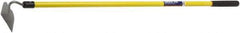 Ability One - 5-1/4" High x 6" Wide Round Steel Hoe - 67" Long Fiberglass Straight Handle - Best Tool & Supply