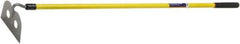 Ability One - 7" High x 10" Wide Round Steel Hoe - 62" Long Fiberglass Straight Handle - Best Tool & Supply