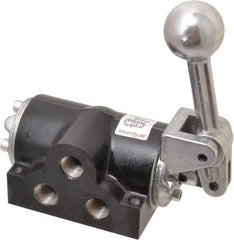 ARO/Ingersoll-Rand - 3/8" NPT Air Control Valve - 4-Way, 2 Position, Lever/Manual Actuated, Manual Return, 2.3 CV Rate & 150 Max psi - Best Tool & Supply