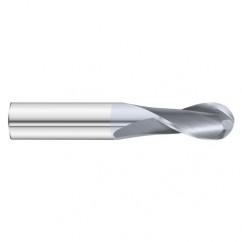 25/64 x 1 x 2-3/4 2 Flute Ball Nose  End Mill- Series 3215SD - Best Tool & Supply