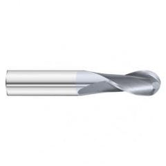 .0156 x .0469 x 1-1/2 2 Flute Ball Nose  End Mill- Series 3215SD - Best Tool & Supply